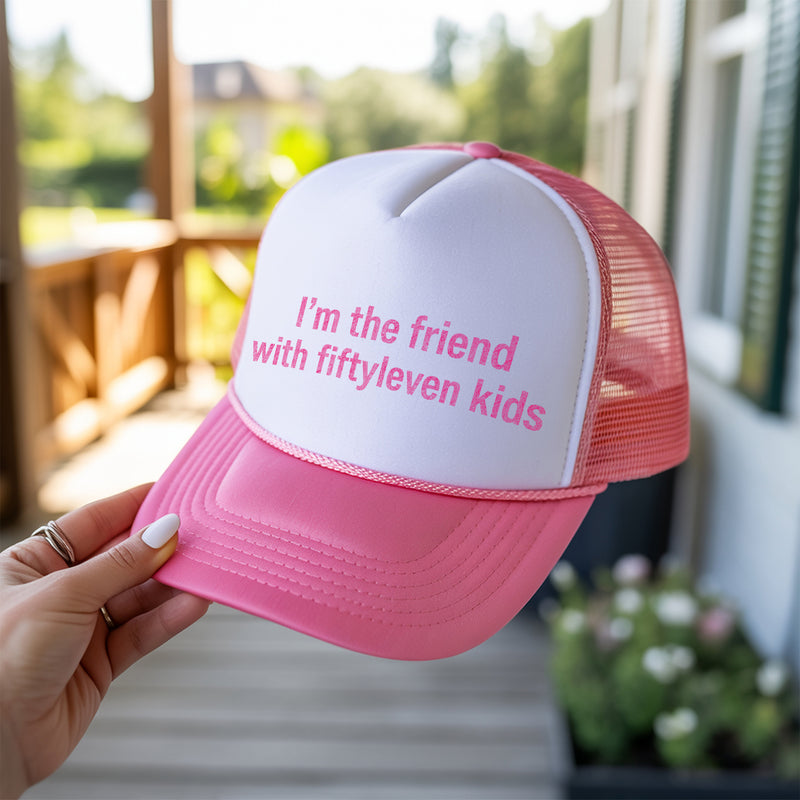 Fiftyleven Kids: Bold Hot Pink Mom Life Typography DTF Transfer