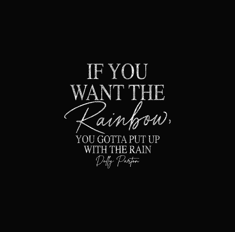 If You Want The Rainbow DTF Transfer