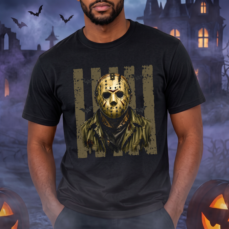 Distressed Olive Stripes & Bats DTF Transfer