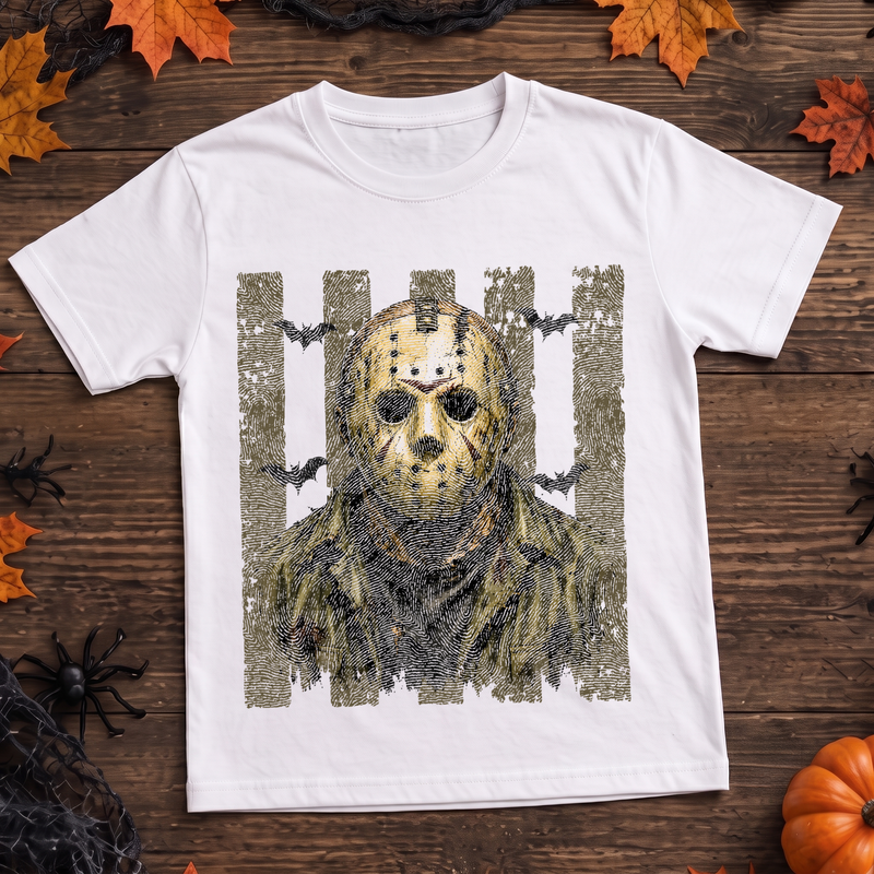 Distressed Olive Stripes & Bats DTF Transfer