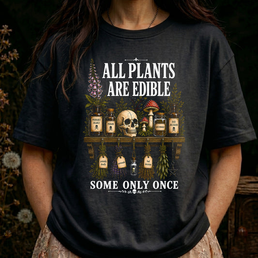 All Plants Are Edible: Vintage Apothecary & Dark Cottagecore DTF Transfer
