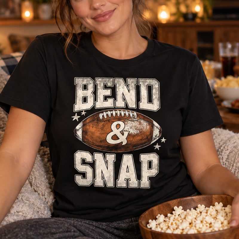 Bend & Snap Football - DTF Transfer