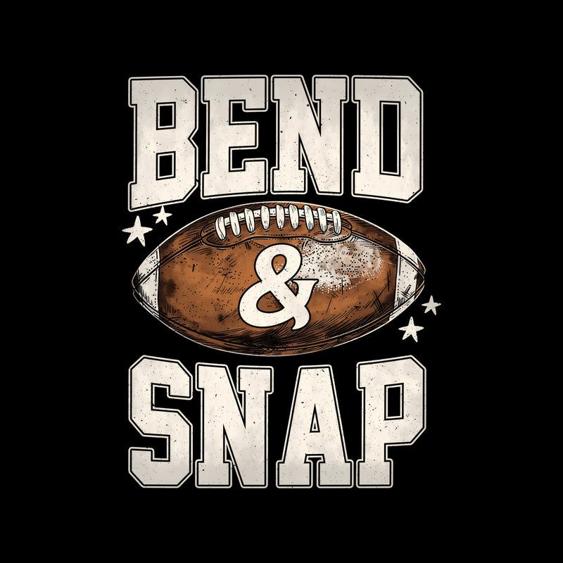 Bend & Snap Football - DTF Transfer