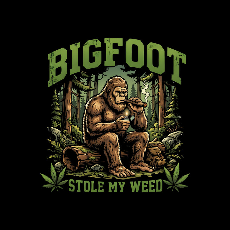 Bigfoot Stole My Weed - DTF Transfer