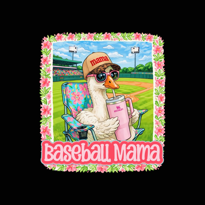 Main Character Baseball Mama - DTF Transfer