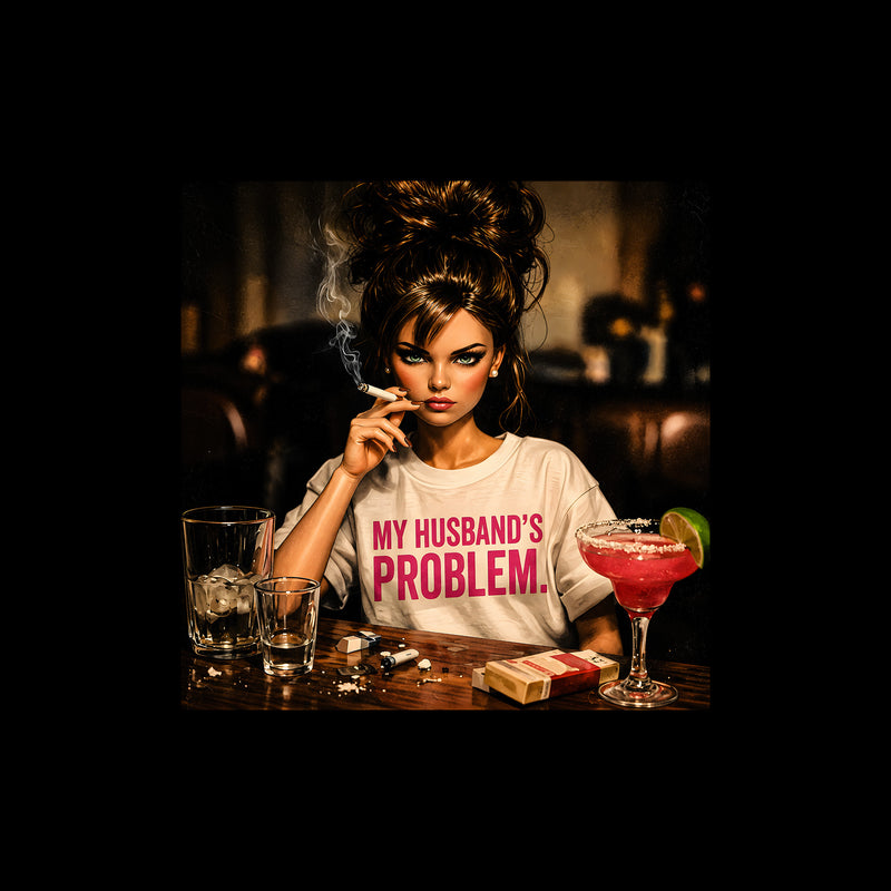 My Husband's Problem Doll - DTF Transfer