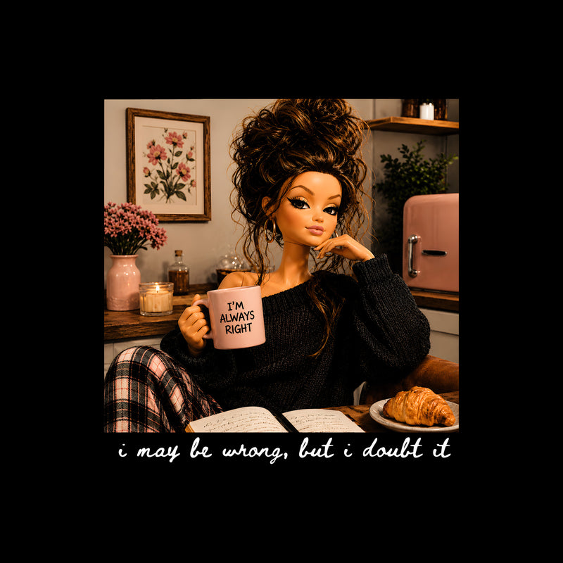 I May Be Wrong, But I Doubt It Doll - DTF Transfer