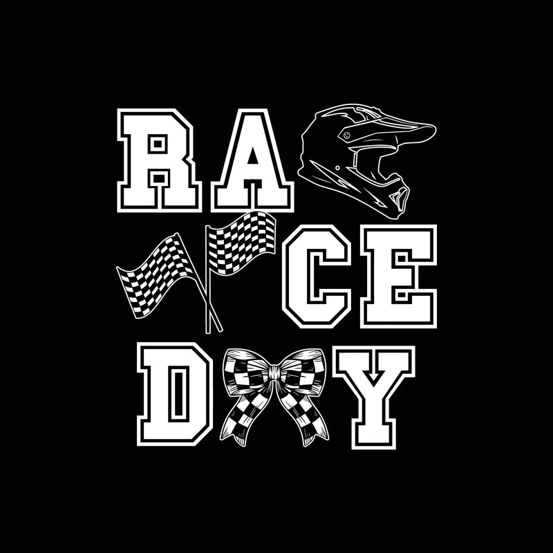 Race Day Coquette Motocross - DTF Transfer
