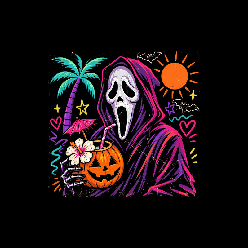 Ghostface On Vacation - DTF Transfer