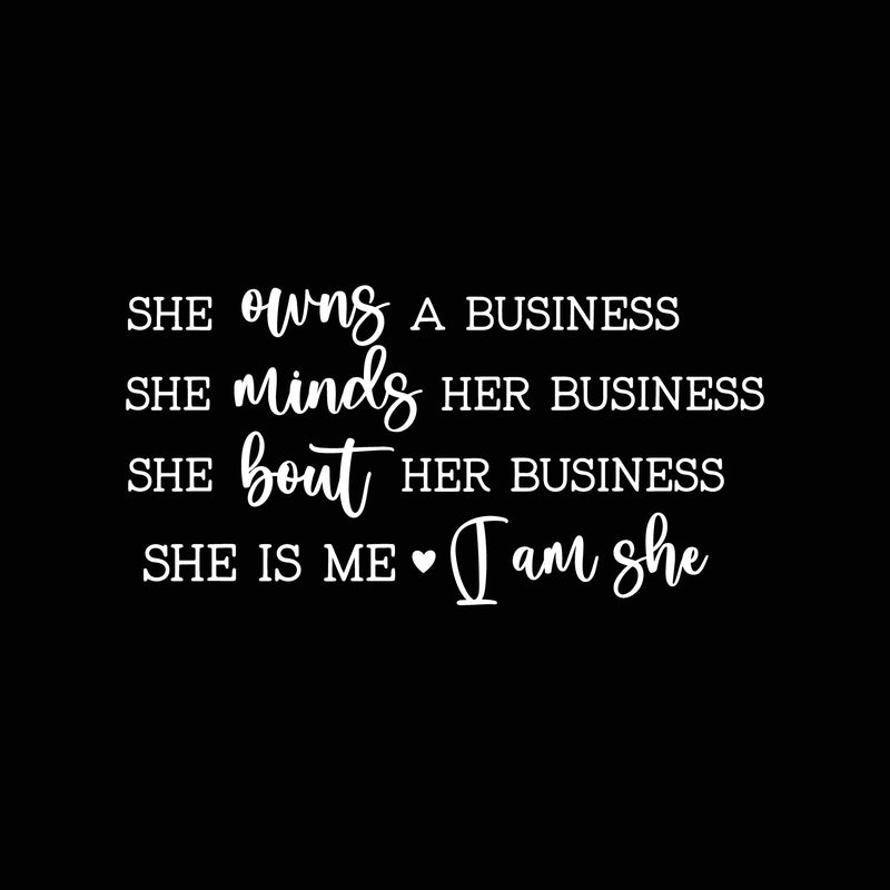 She Is Me - Small Business Owner - DTF Transfer