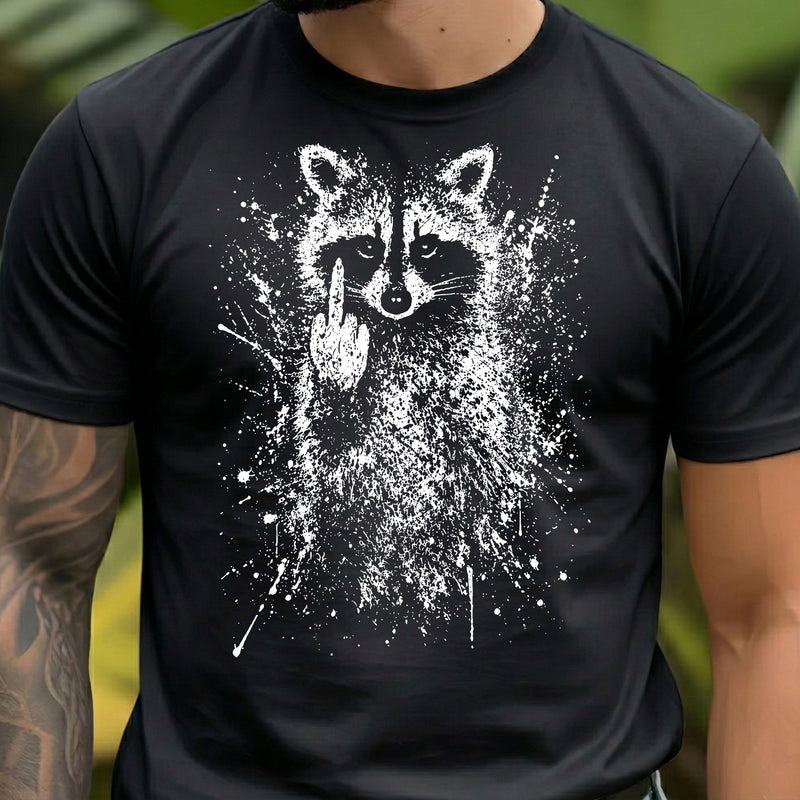 Trash King Sassy Raccoon - DTF Transfer
