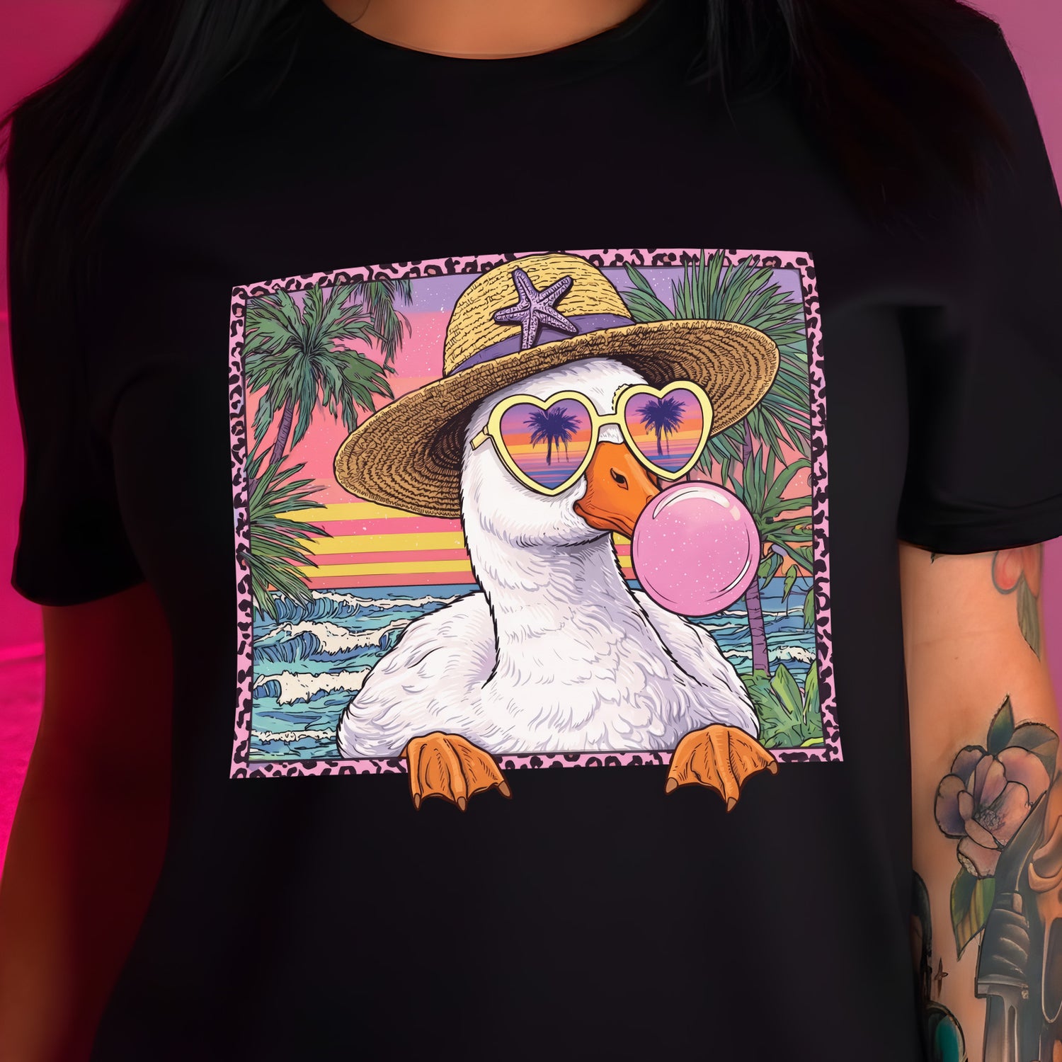 Tropical Duck - DTF Transfer