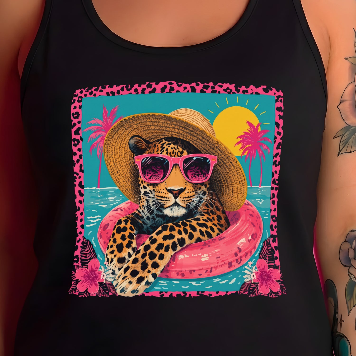 Sun-Kissed Jaguar - DTF Transfer