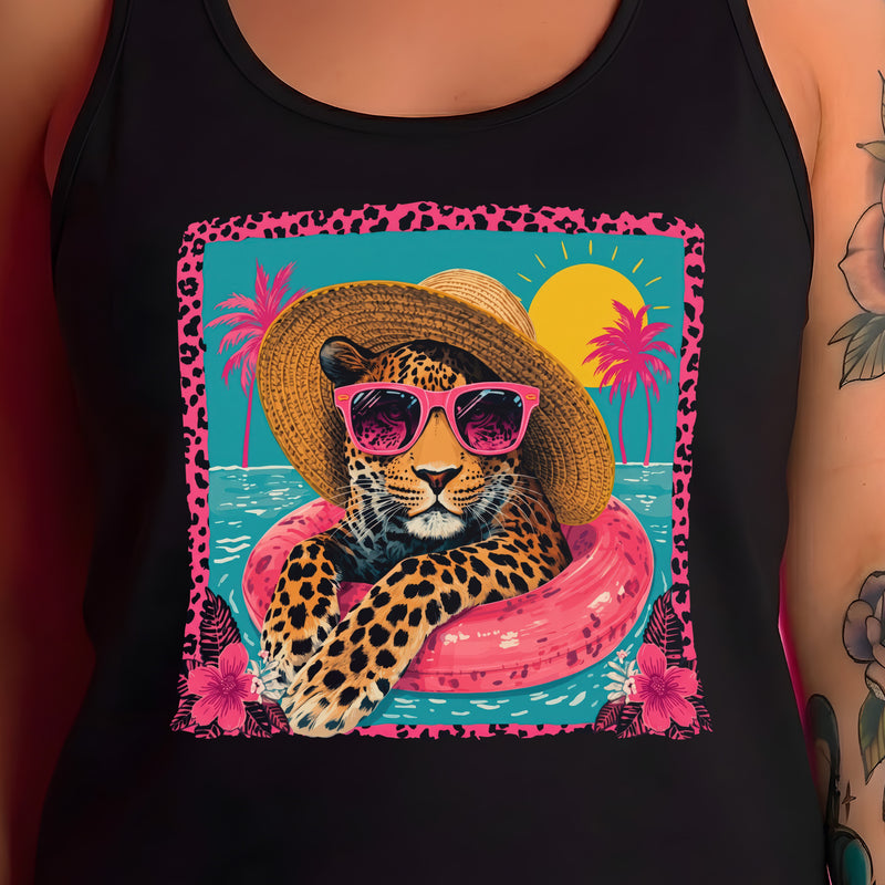 Sun-Kissed Jaguar - DTF Transfer