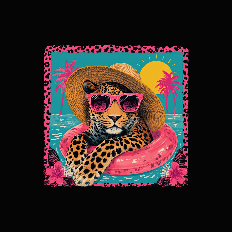 Sun-Kissed Jaguar - DTF Transfer