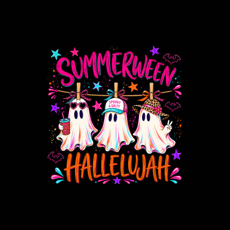 Summerween Hallelujah Spooky Beach - DTF Transfer