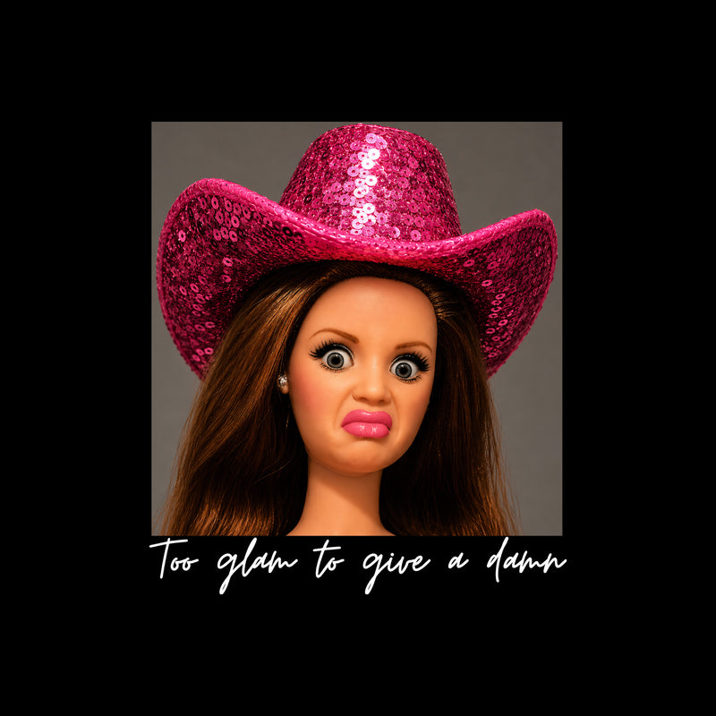 Too Glam To Give A Damn Doll - DTF Transfer