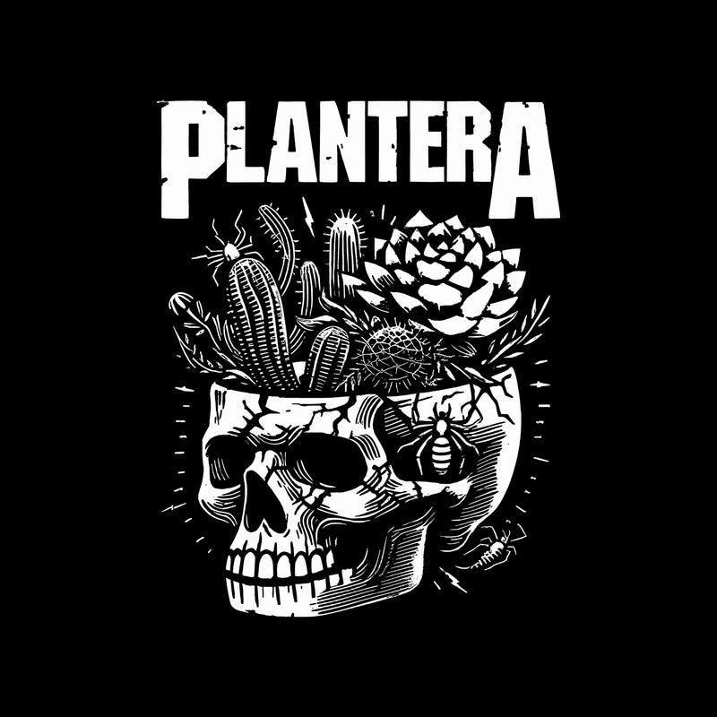 Plantera Succulent Skull - DTF Transfer