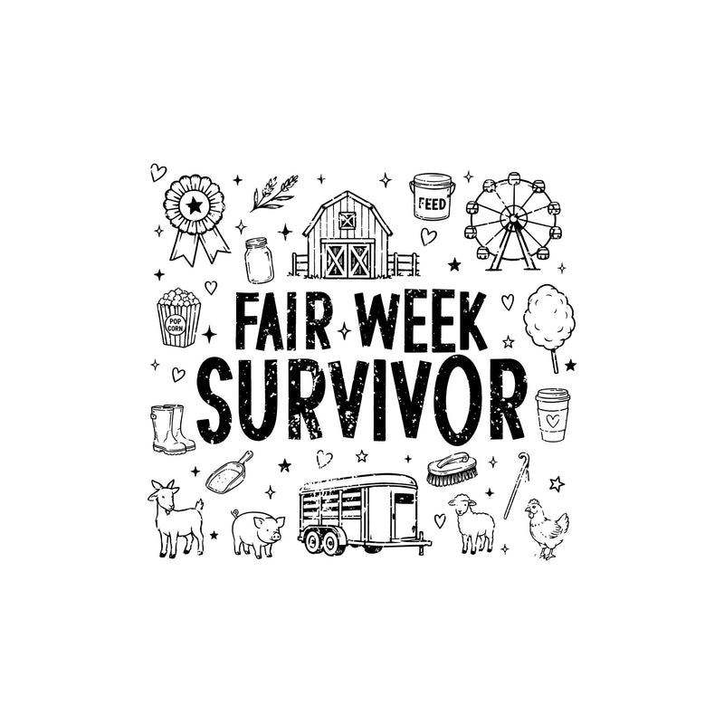 Fair Week Survivor - DTF Transfer