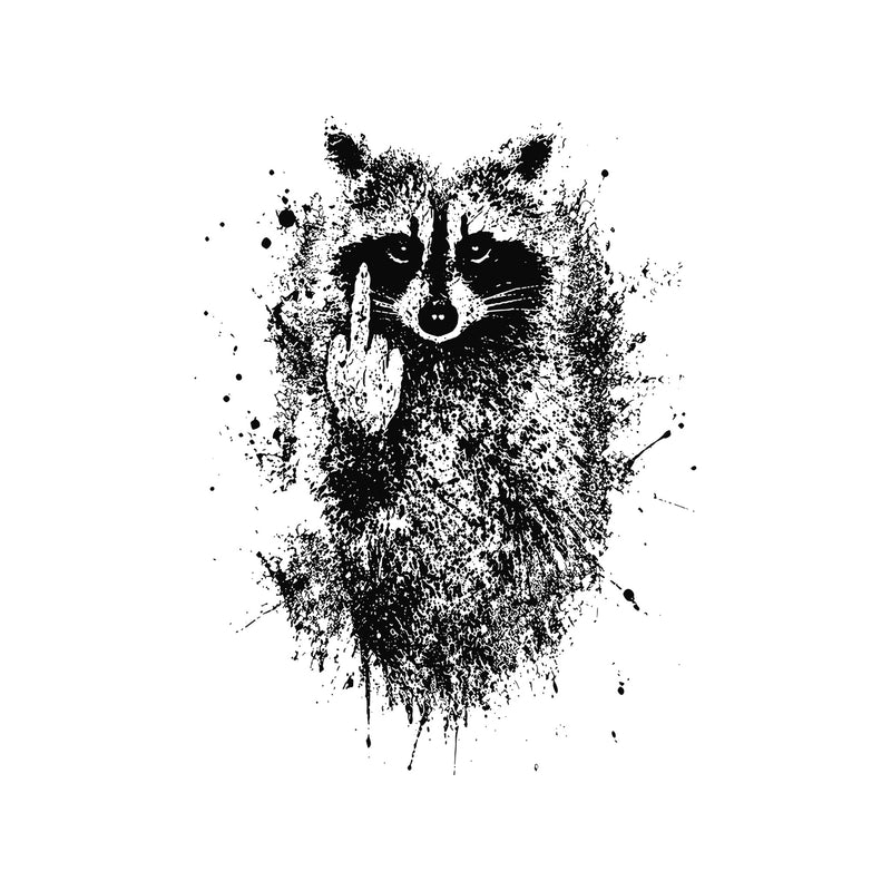 Trash King Sassy Raccoon - DTF Transfer