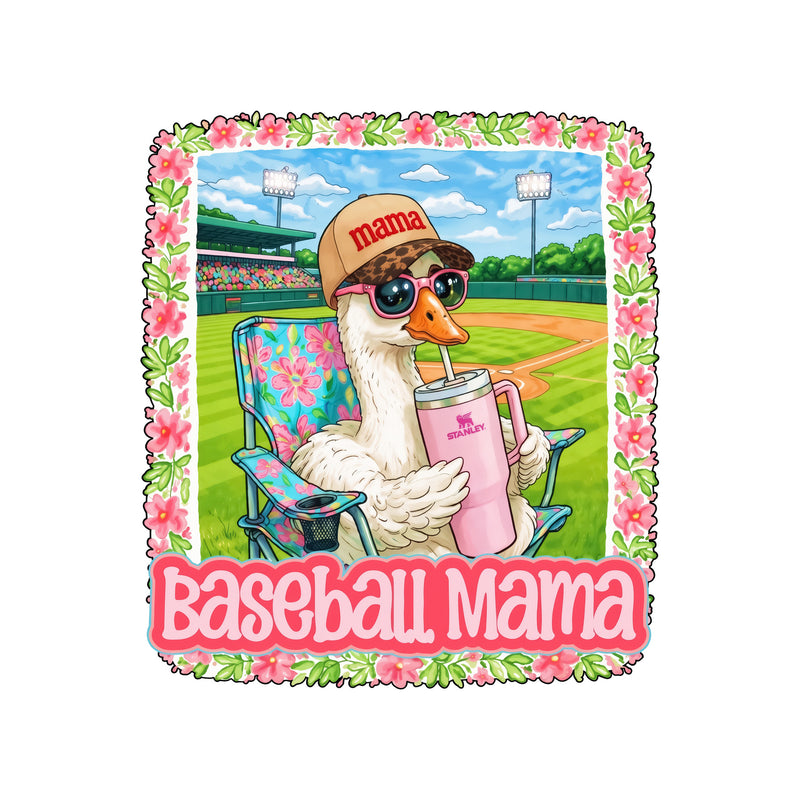 Main Character Baseball Mama - DTF Transfer
