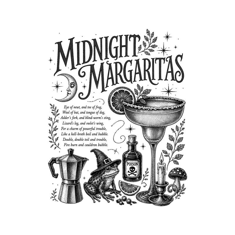 Midnight Margaritas - DTF Transfer