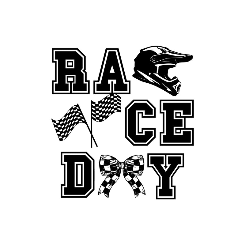 Race Day Coquette Motocross - DTF Transfer
