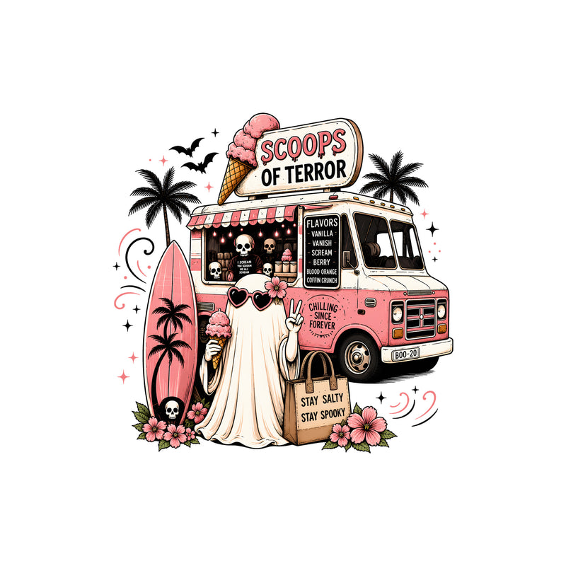 Scoops Of Terror - DTF Transfer