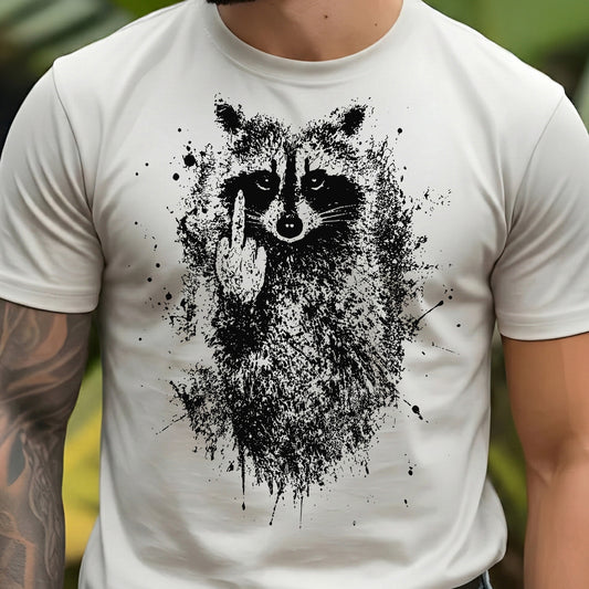 Trash King Sassy Raccoon - DTF Transfer