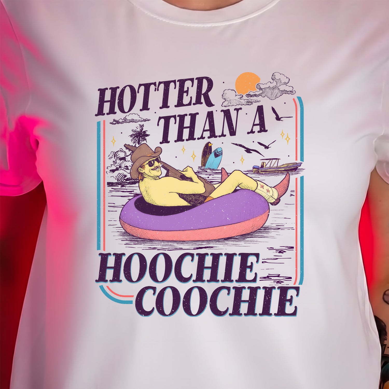 Chattahoochee Retro Summer - DTF Transfer