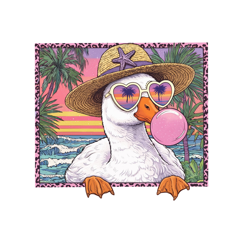 Tropical Duck - DTF Transfer
