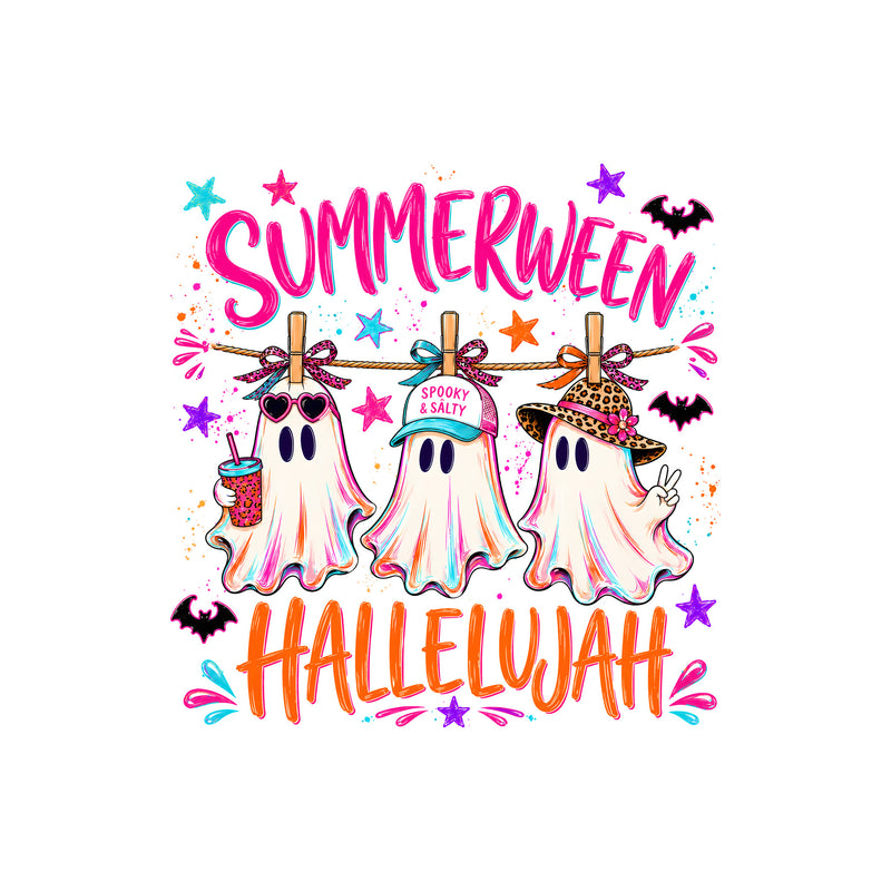 Summerween Hallelujah Spooky Beach - DTF Transfer