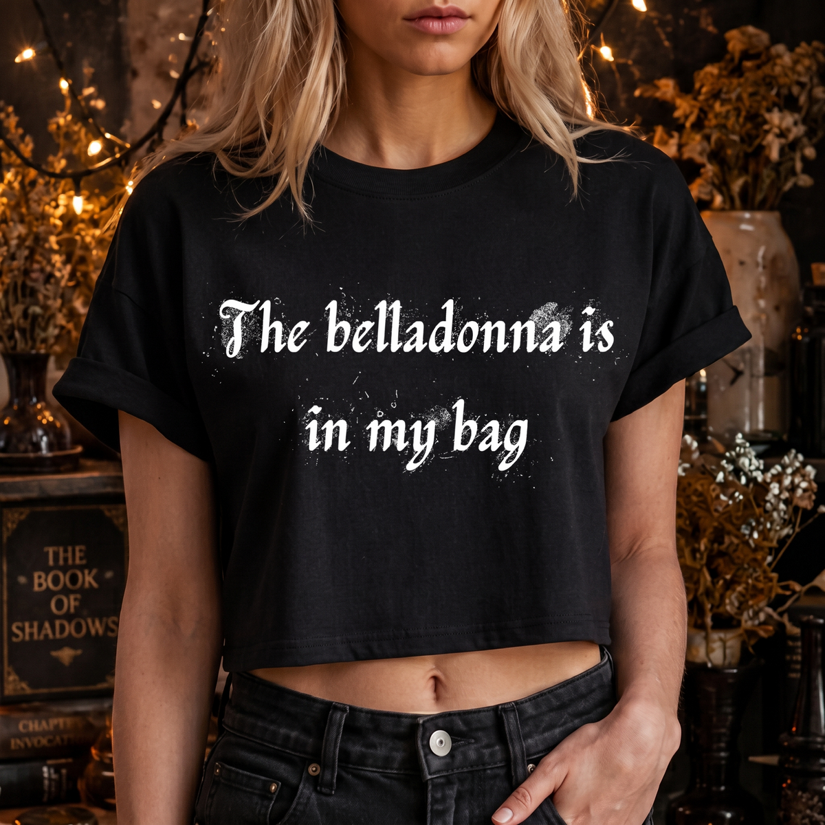 Practical Magic Vintage Distressed Typography DTF Transfer