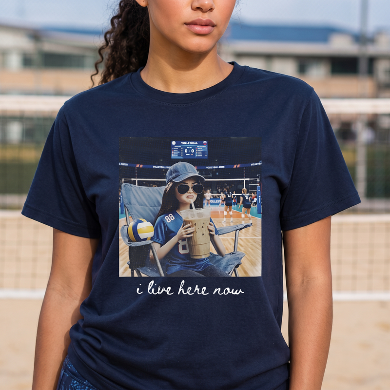 Volleyball Mom Iced Coffee Tournament DTF Transfer
