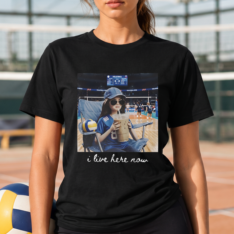 Volleyball Mom Iced Coffee Tournament DTF Transfer