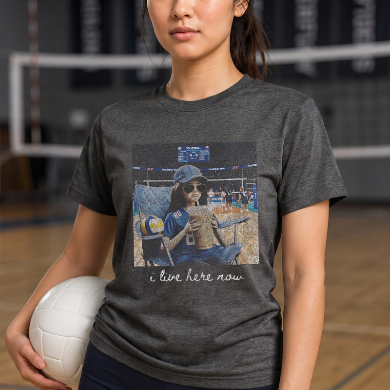 Volleyball Mom Iced Coffee Tournament DTF Transfer