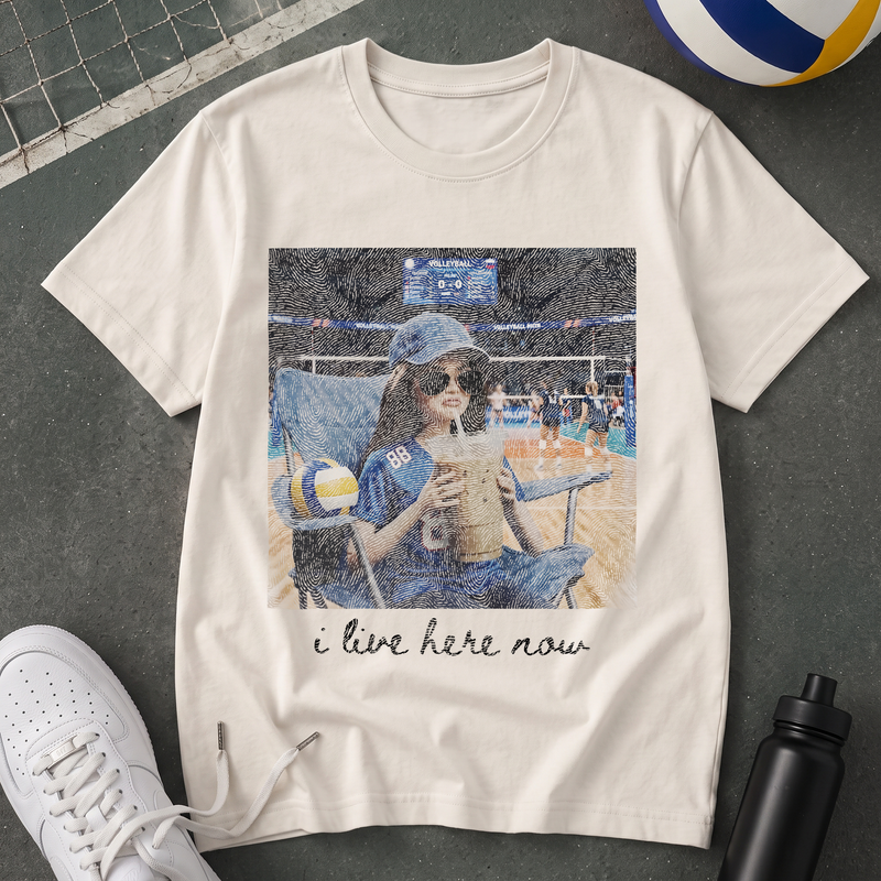 Volleyball Mom Iced Coffee Tournament DTF Transfer