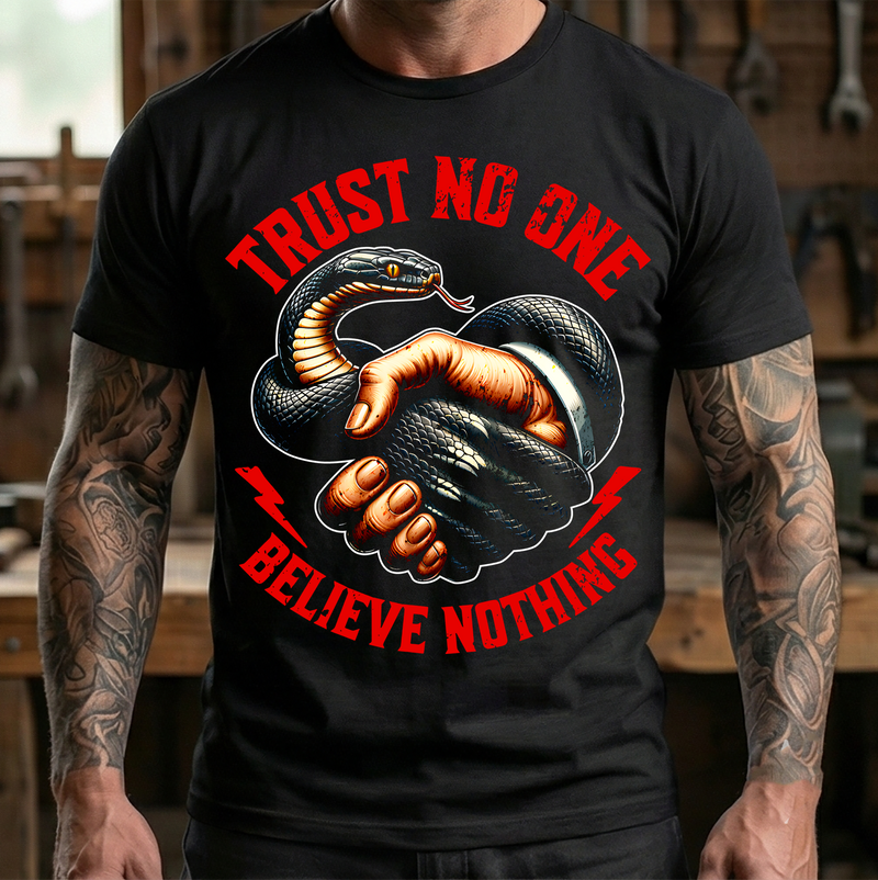 The Reptilian Deal: Trust No One Edition - DTF Transfer