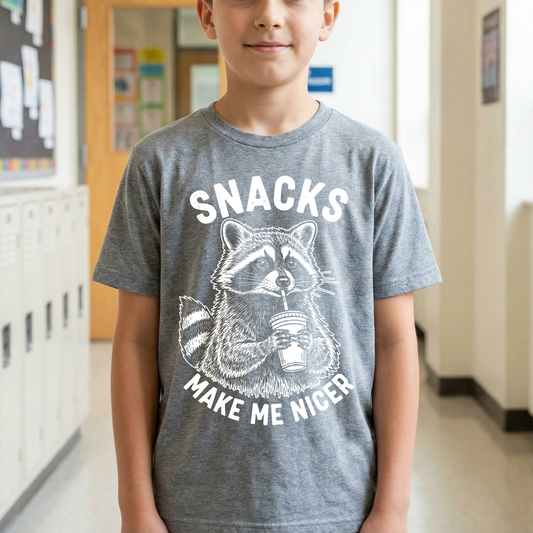 Snacks Make Me Nicer - DTF Transfer