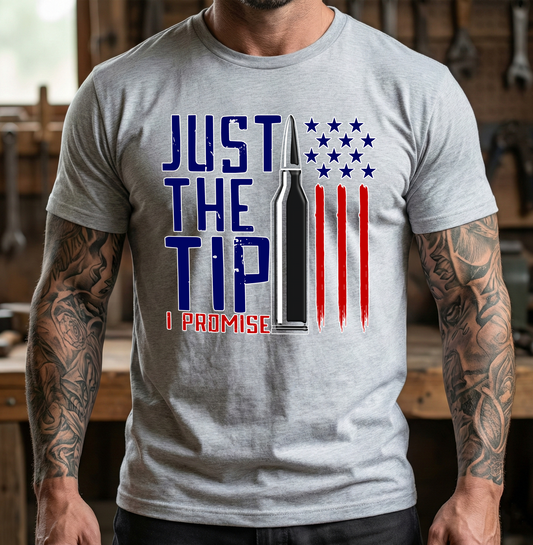 The Ballistic Pledge: Just The Tip Edition - DTF Transfer