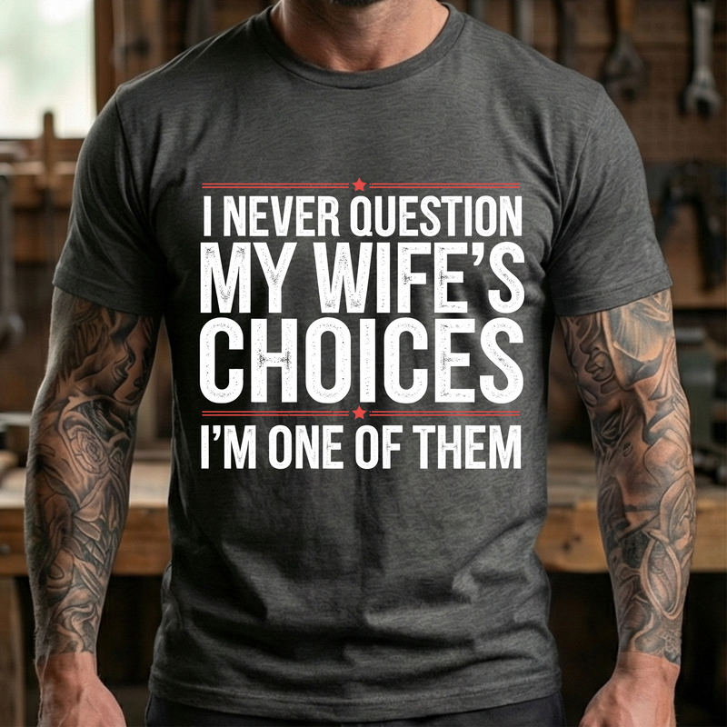 The Husband's Logical Paradox: The Ultimate Defense -DTF Transfer