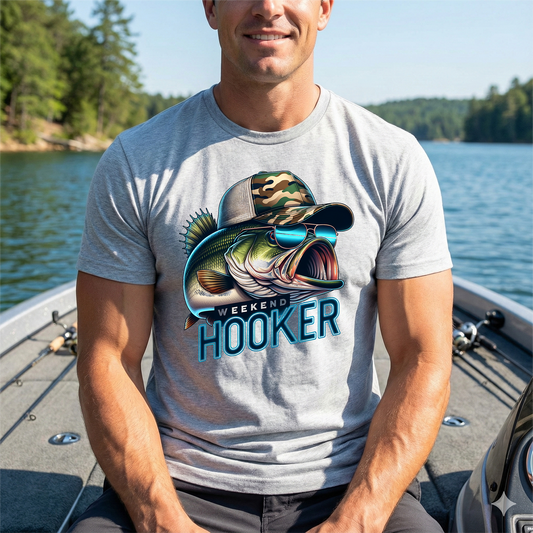 The Weekend Hooker: Tactical Bass Edition - DTF Transfer