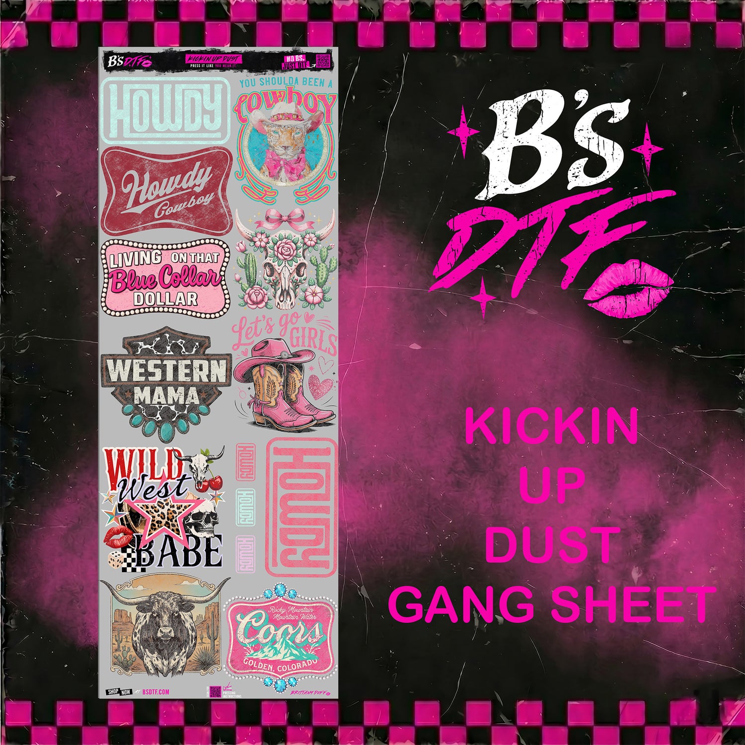 Pre-Made Gang Sheets