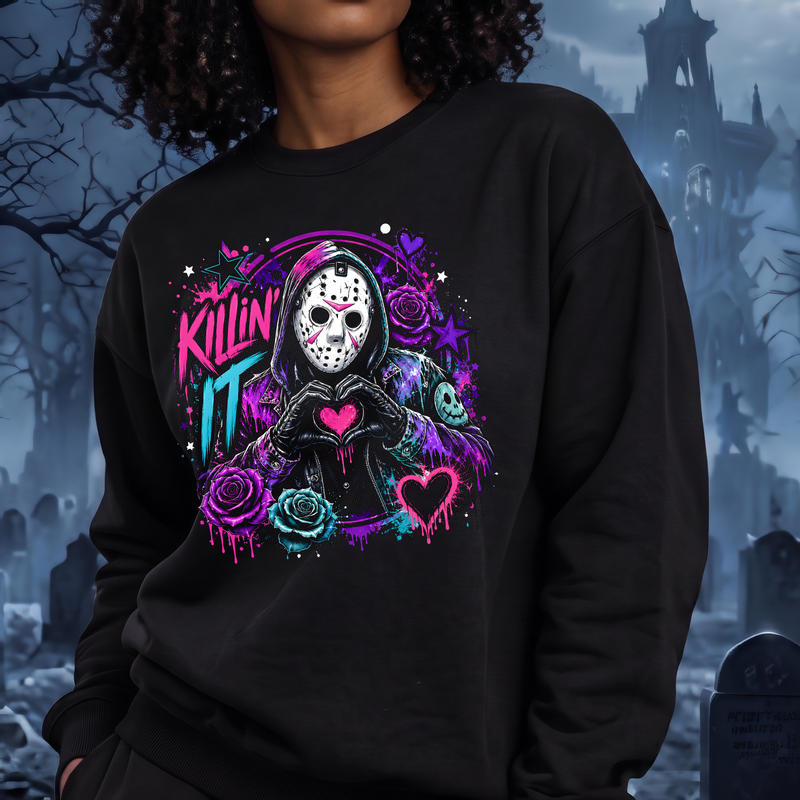Killin' It Pastel Goth Slasher - DTF Transfer