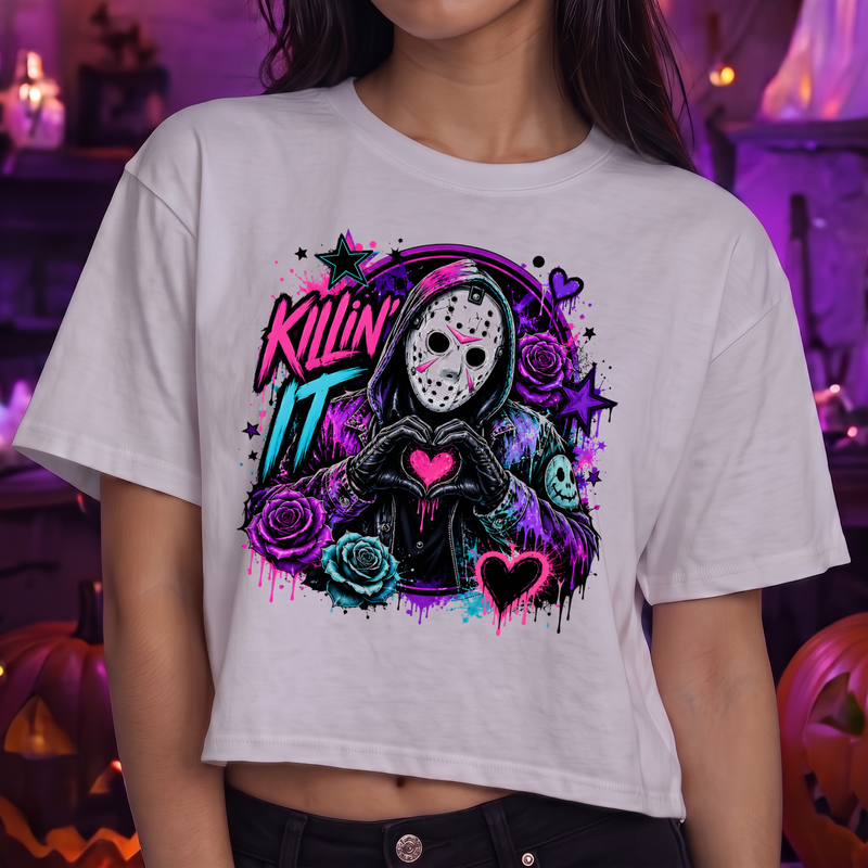Killin' It Pastel Goth Slasher - DTF Transfer