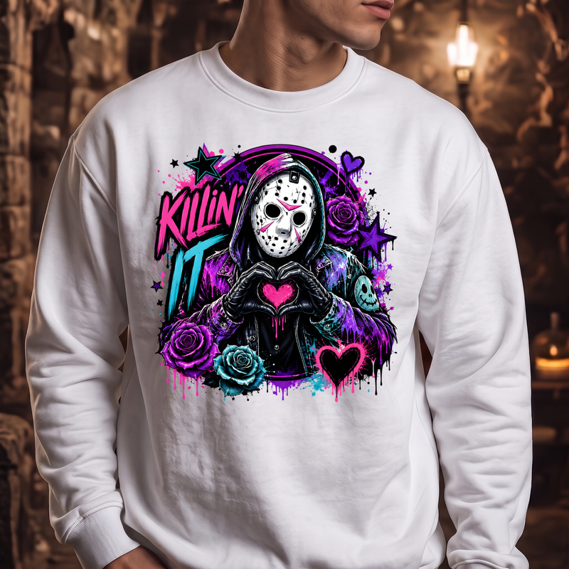 Killin' It Pastel Goth Slasher - DTF Transfer