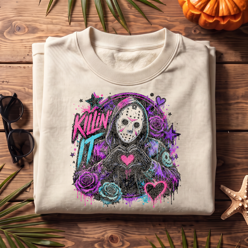 Killin' It Pastel Goth Slasher - DTF Transfer