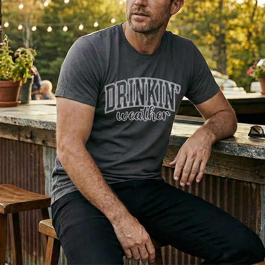 Universal Forecast: 100% Chance of Pouring - DTF Transfer