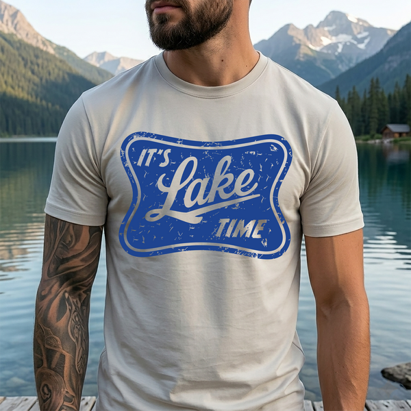 Vintage Lake Time - DTF Transfer