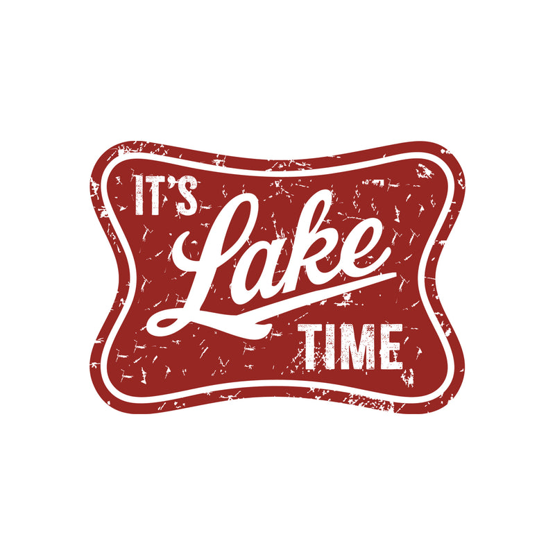 Vintage Lake Time - DTF Transfer